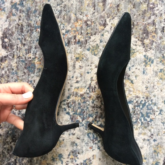 Marc Fisher suede kitten heels - Picture 3 of 9